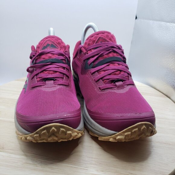 Saucony Peregrine 11 Womens Size 7.5 Trail Running Shoes Cranberry Red S10641-45 - Picture 4 of 9